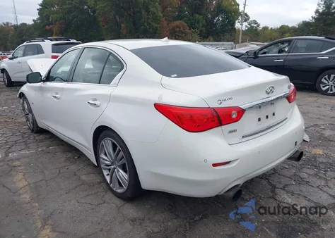 2017 Infiniti Q50 3.0T Sport z USA, uszkodzony, nr VIN JN1EV7AR7HM831242